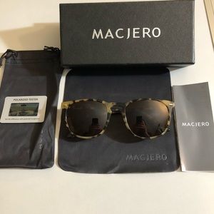 Macjero tortoise shell unisex sunglasses